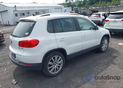2012 Volkswagen Tiguan Se из США, поврежденный, VIN WVGAV7AX9CW607960